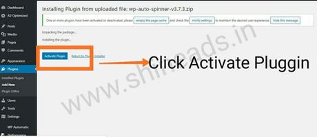 How to install WordPress Auto Spinner GPL File