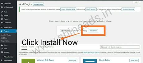 How to install WordPress Auto Spinner GPL File