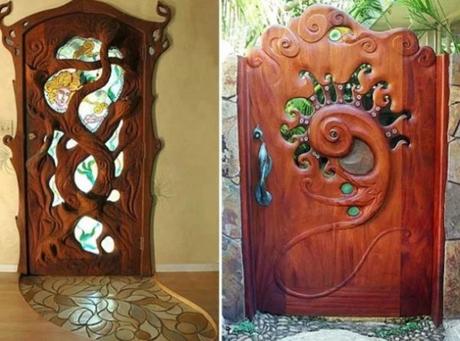 Mystical Tree inspired door