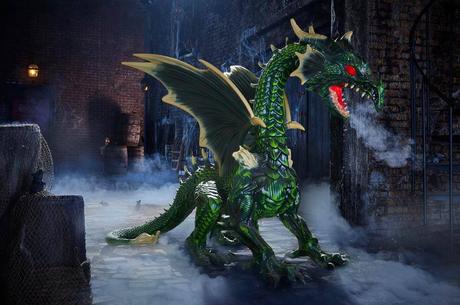 Animated Giant Dragon