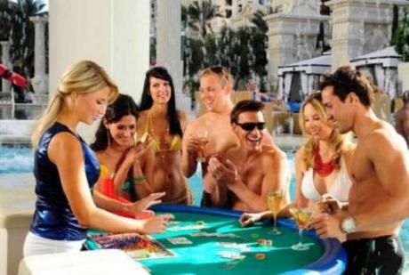 Casino in a Swimming Pool