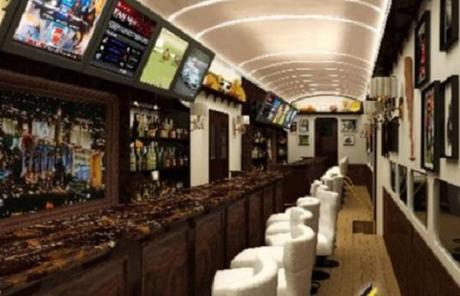 Casino on a Train