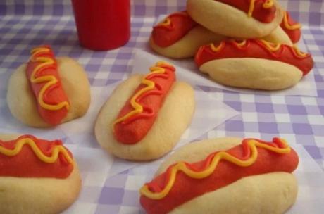 Hot Dog Cookies