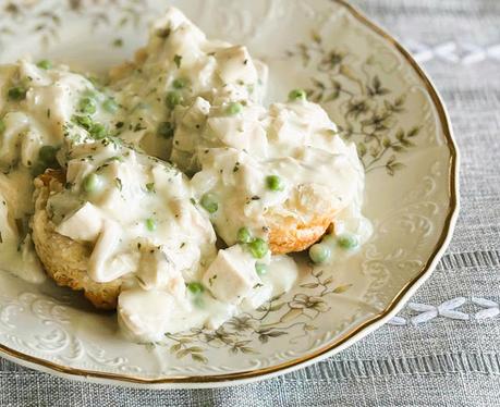 Creamed Chicken & Biscuits