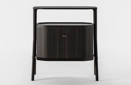 Rong Tea Edge Cabinet by Jun Zhang