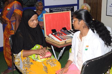 Celebrating 78th Independence Day and ..  Cataract Eye Camp -  SYMA Triplicane