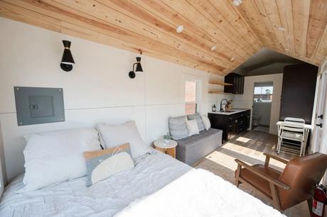 Interior of $70,500 Tiny House for Sale