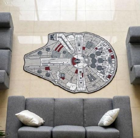 Star Wars Millennium Falcon Rug