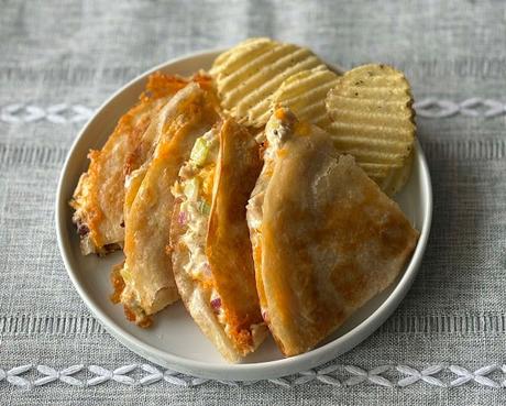 Tuna Melt Quesadilla