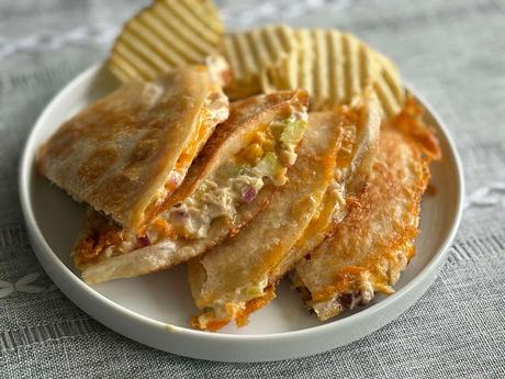 Tuna Melt Quesadilla