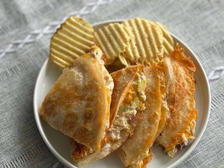 Tuna Melt Quesadilla