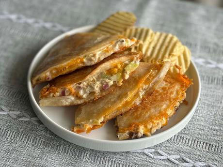 Tuna Melt Quesadilla