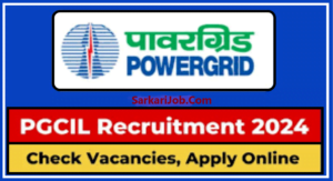 PGCIL Apprentices Online Form 2024