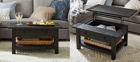 Benchwright Rectangular Lift-Top Coffee Table