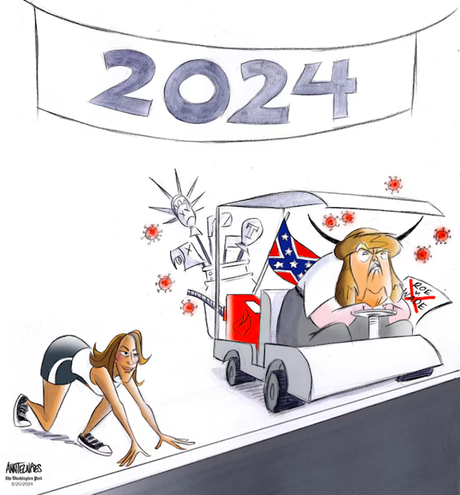 One Of The Candidates Has A Lot Of Baggage