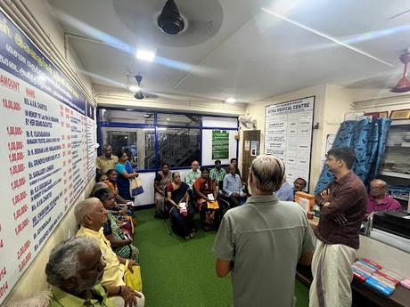 SYMA distributes spectacles ! Remebering KE Raghavan SYMA distributes spectacles ! Remebering KE Raghavan