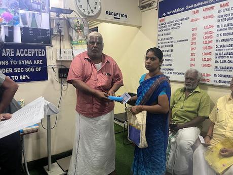 SYMA distributes spectacles ! Remebering KE Raghavan SYMA distributes spectacles ! Remebering KE Raghavan