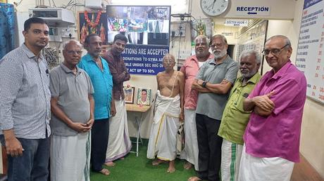 SYMA distributes spectacles ! Remebering KE Raghavan SYMA distributes spectacles ! Remebering KE Raghavan