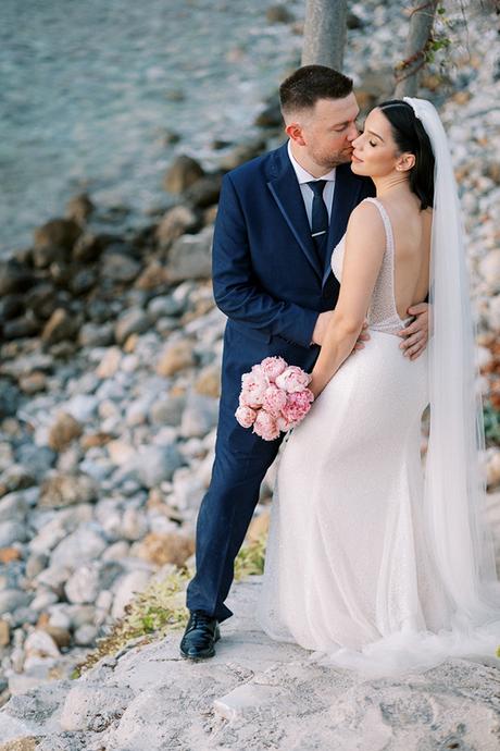 Romantic wedding in Mani with pink peonies | Eleni & Giannis Romantic wedding in Mani with pink peonies | Eleni & Giannis