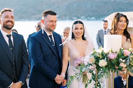 Romantic wedding in Mani with pink peonies | Eleni & Giannis Romantic wedding in Mani with pink peonies | Eleni & Giannis