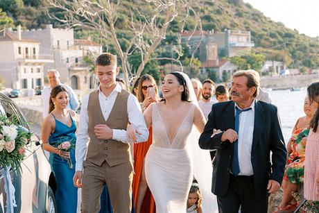 Romantic wedding in Mani with pink peonies | Eleni & Giannis Romantic wedding in Mani with pink peonies | Eleni & Giannis