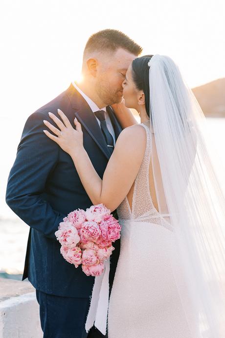 Romantic wedding in Mani with pink peonies | Eleni & Giannis Romantic wedding in Mani with pink peonies | Eleni & Giannis