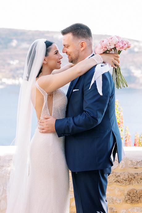 Romantic wedding in Mani with pink peonies | Eleni & Giannis Romantic wedding in Mani with pink peonies | Eleni & Giannis