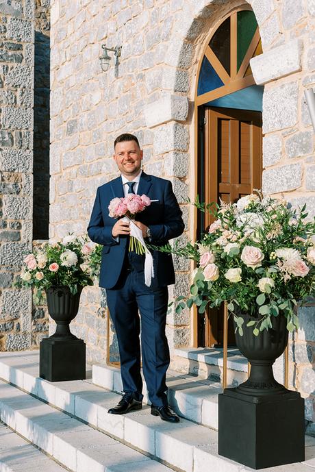 Romantic wedding in Mani with pink peonies | Eleni & Giannis Romantic wedding in Mani with pink peonies | Eleni & Giannis