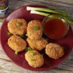 Spicy Vegan Chickpea Nuggets