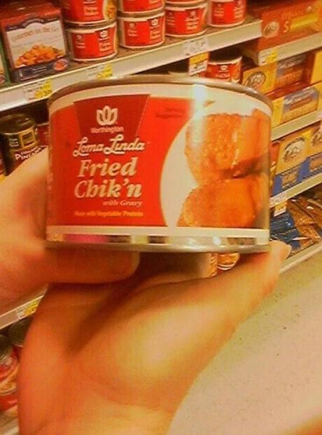 Fried Chicken in a can