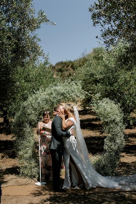 Beautiful olive grove wedding in Crete | Alannah & Adam