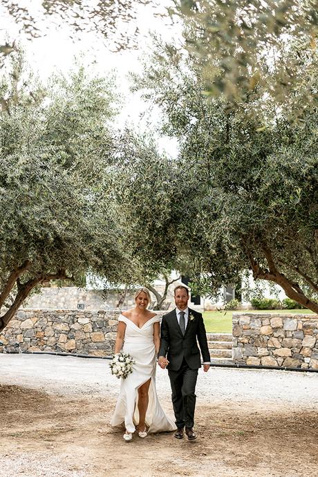 Beautiful olive grove wedding in Crete | Alannah & Adam