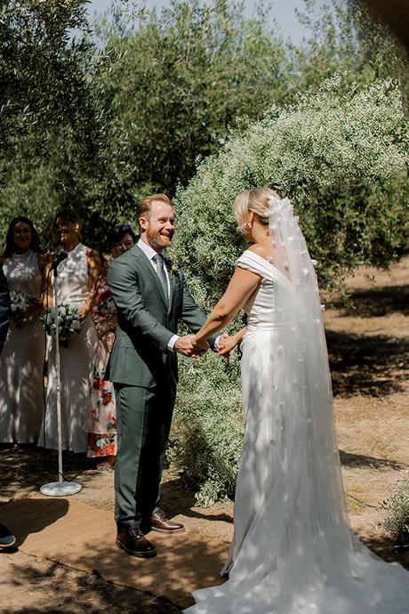 Beautiful olive grove wedding in Crete | Alannah & Adam