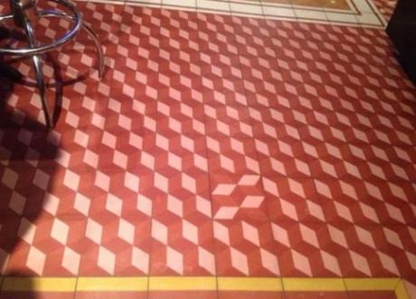 OCD test: one tile is facing the wrong direction