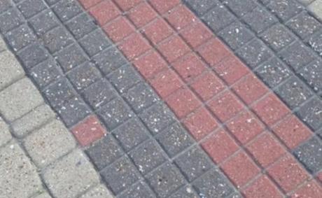 OCD test: one brick is in the wrong place