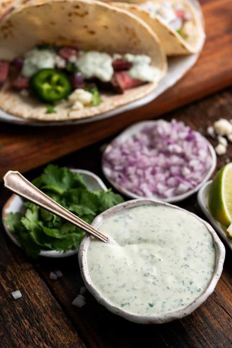 Creamy Cilantro Sauce and Dressing