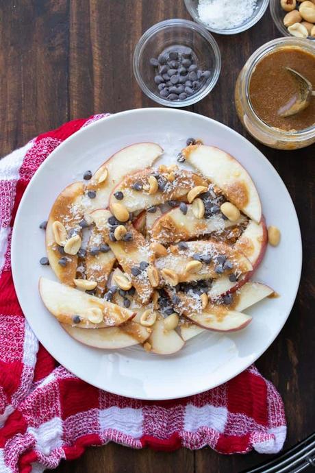 Healthy Apple Nachos