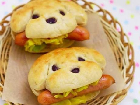 Hot dog that look like dog