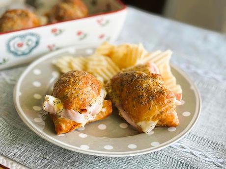 Buttery Croissant Ham & Cheese Hots