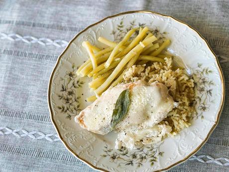 Chicken Sauteed with Cheese & Milk