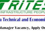 RITES Recruitment 2024 Manager Vacancy, Apply Online