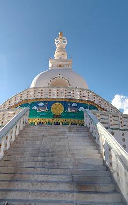 Shrines of Ladakh - Part II - Shanti Stupa, Leh