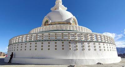 Shrines of Ladakh - Part II - Shanti Stupa, Leh