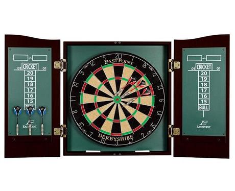 EastPoint Sports Bristle Dartboard Set With A Storage Cabinet