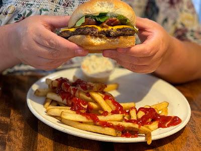 Hamburger and Chips