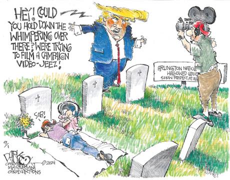 The Whimpering Interrupts His Desecration