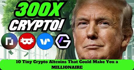10 Tiny Crypto Altcoins That Could Make You a MILLIONAIRE next BULL RUN 10 Tiny Crypto Altcoins That Could Make You a MILLIONAIRE next BULL RUN