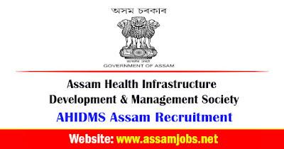 AHIDMS Assam Recruitment | 08 MIS Specialist and IT Assistant Posts