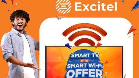 best 3 broadband plan with high speed internet 22 ott 300 tv channels of excitel