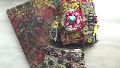 Material Musings - Fabric Art Journals